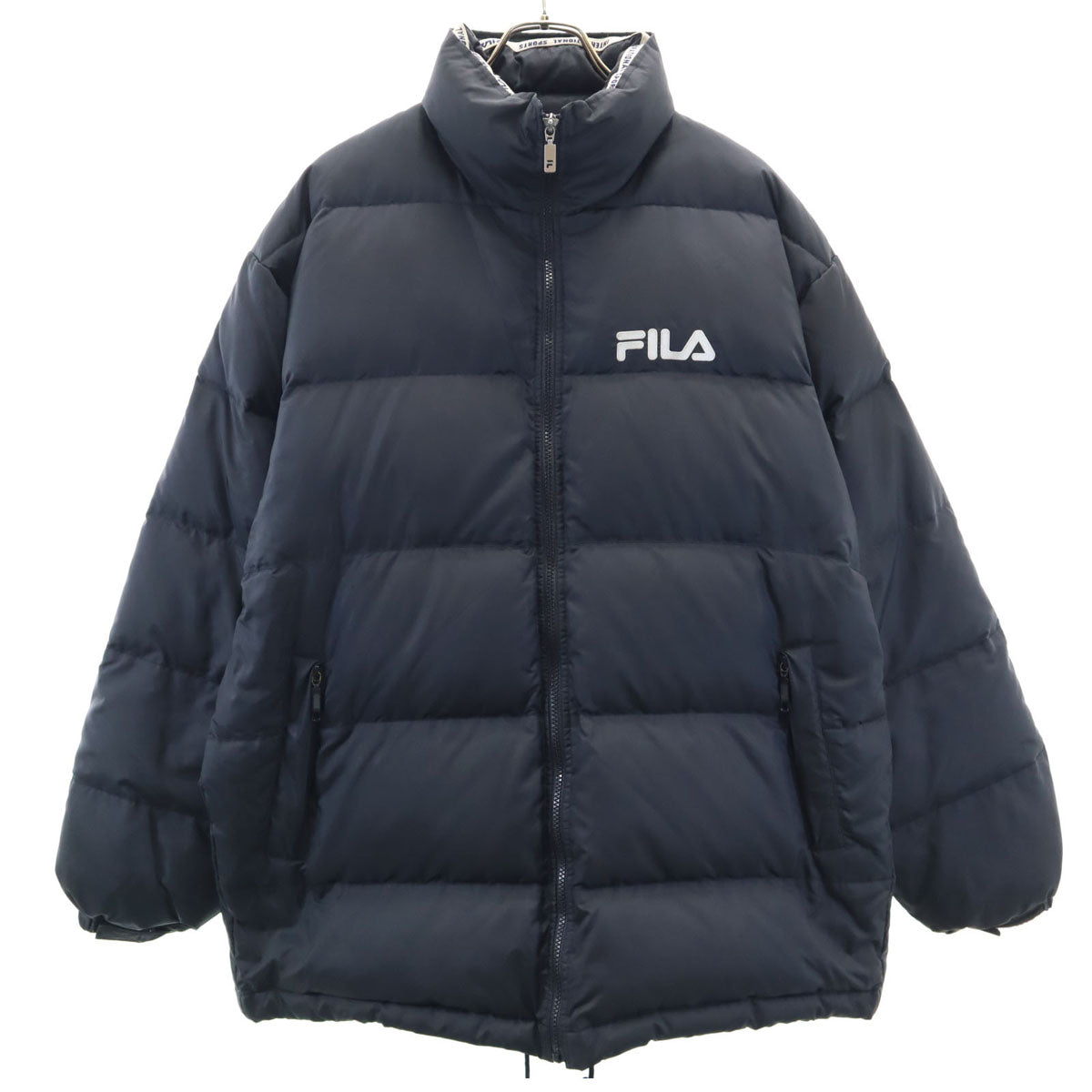 FILA フィラ ダウンジャケット XL ブラック メンズ