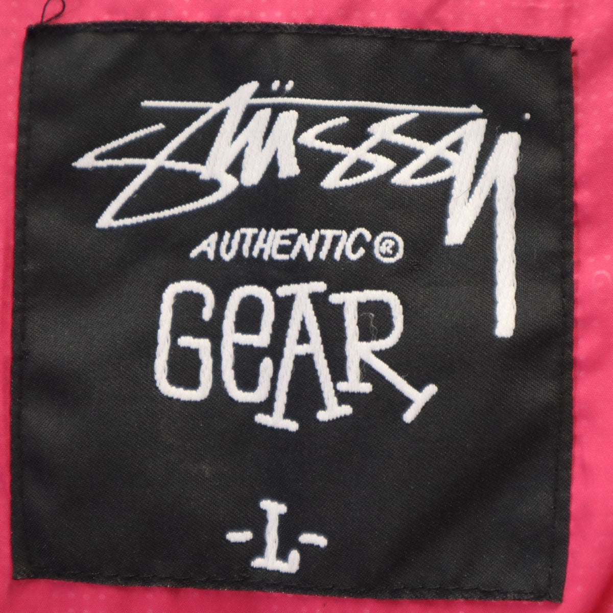 STUSSY ステューシー ダウンジャケット L ブラック系 GEAR メンズ