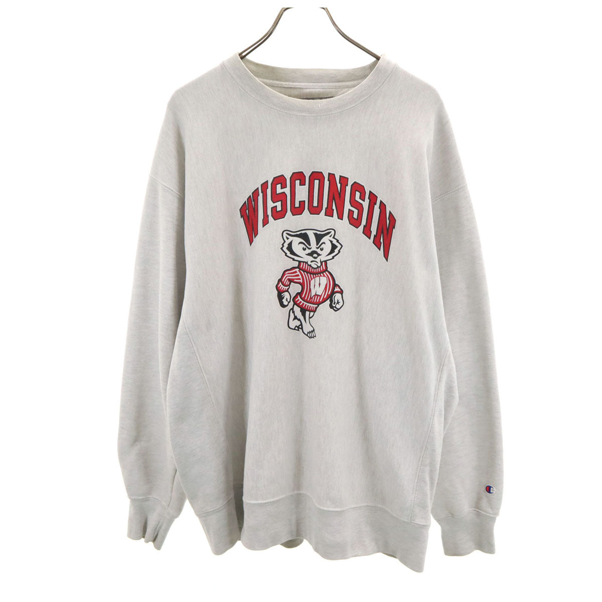 Champion チャンピオン 00s プレミアム 長袖 スウェット XL グレー トレーナー 裏起毛 メンズ