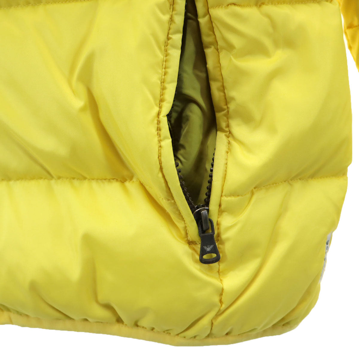 ARMANI JUNIOR アルマーニジュニア ダウンジャケット 14A イエロー キッズ