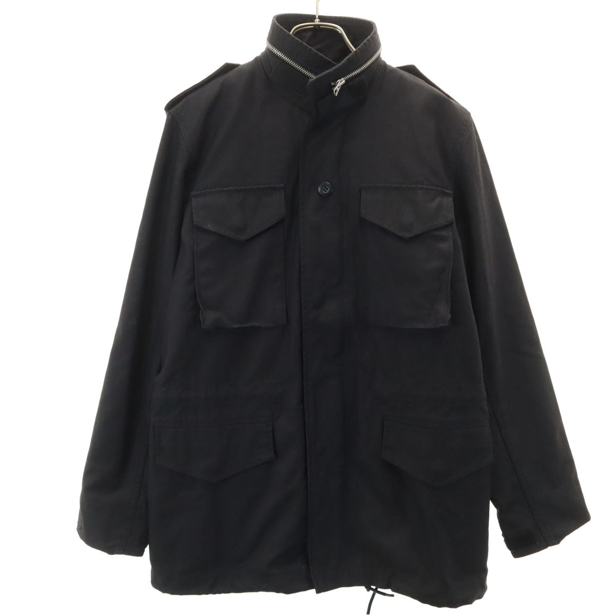 ALPHA アルファ M-65 フィールドジャケット S ブラック ミリタリー メンズ