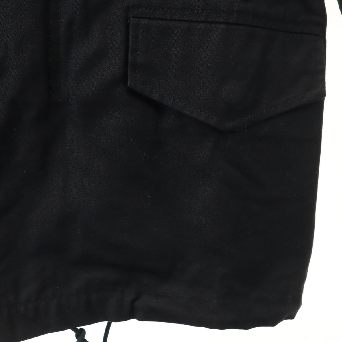 ALPHA アルファ M-65 フィールドジャケット S ブラック ミリタリー メンズ