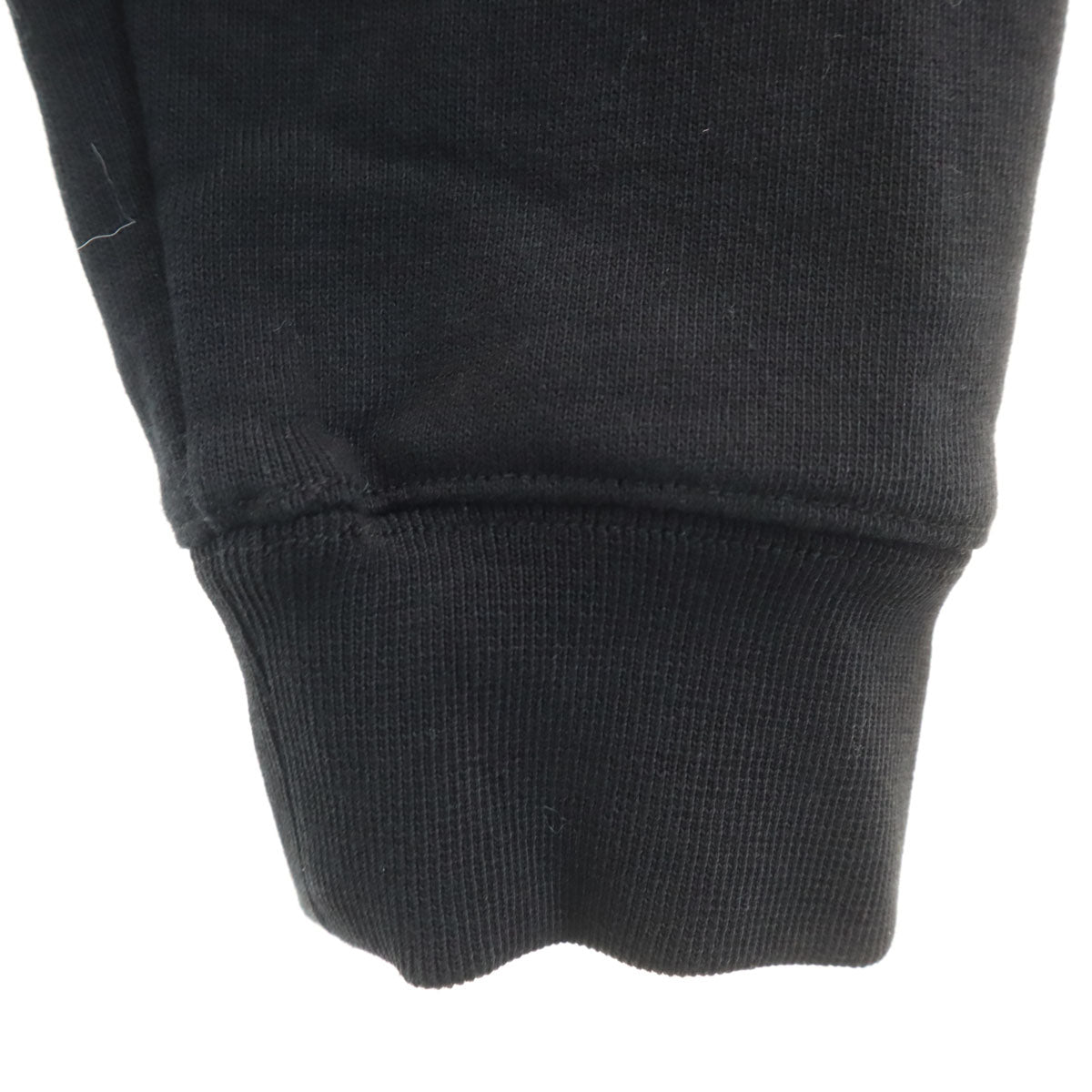 MSGM エムエスジーエム イタリア製 長袖 フリル スウェット トレーナー S ブラック 裏起毛 レディース