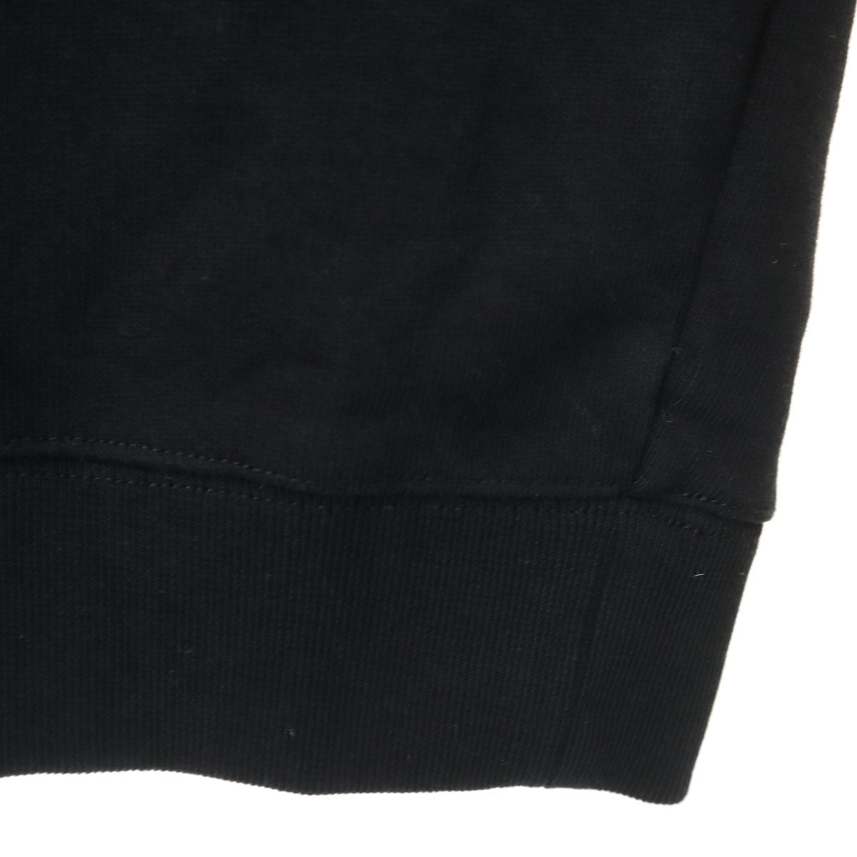 MSGM エムエスジーエム イタリア製 長袖 フリル スウェット トレーナー S ブラック 裏起毛 レディース