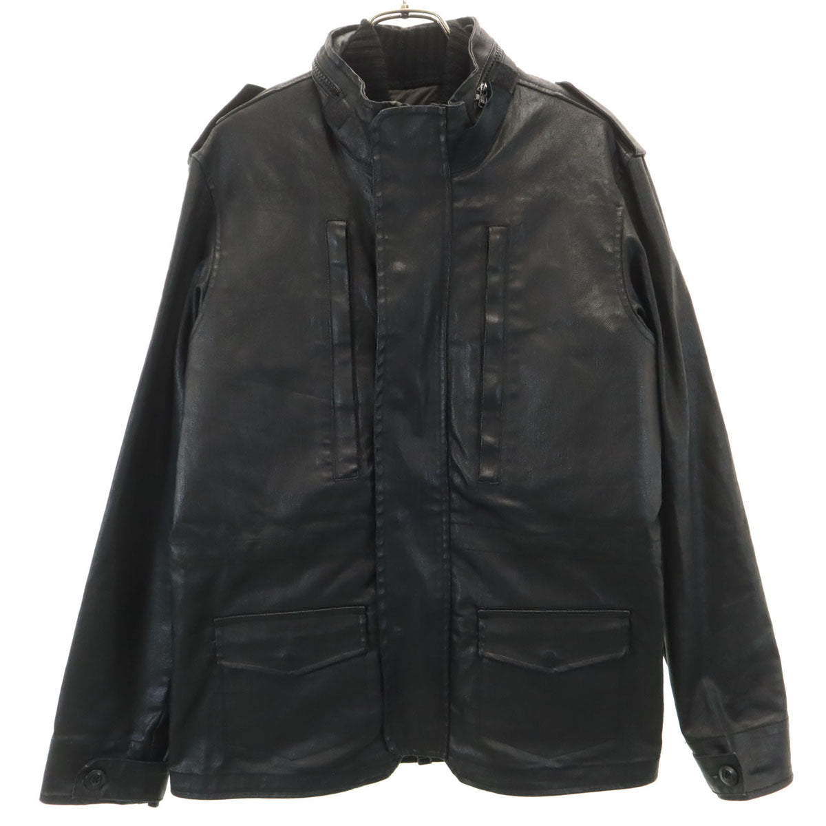 adidas アディダス David Beckham デビットベッカム コラボ 3WAY フェイクレザー ジャケット XS ブラック メンズ