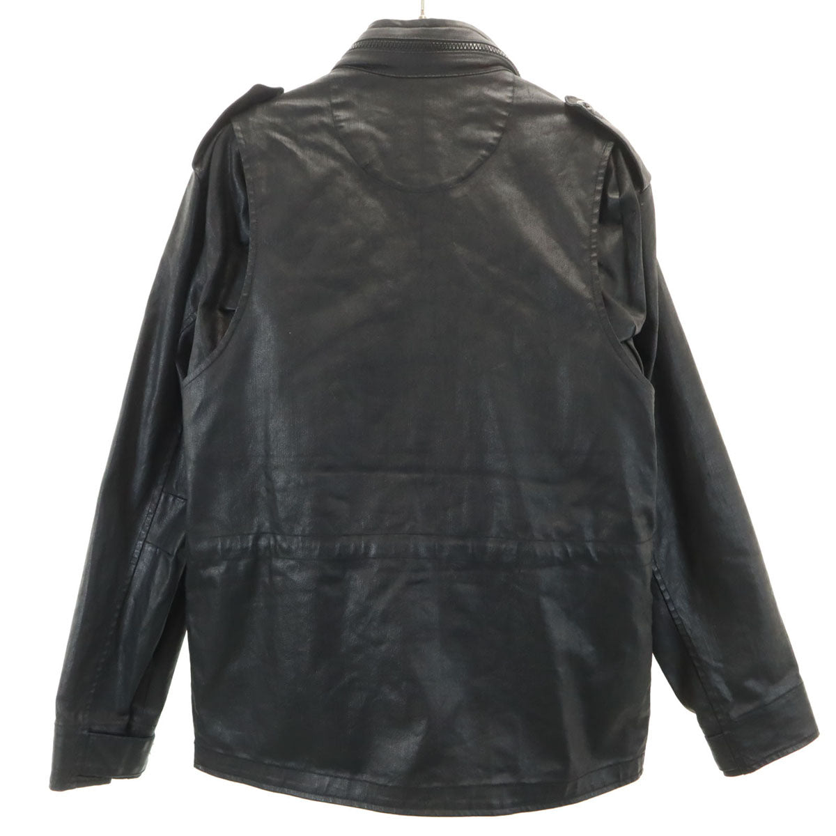 adidas アディダス David Beckham デビットベッカム コラボ 3WAY フェイクレザー ジャケット XS ブラック メンズ