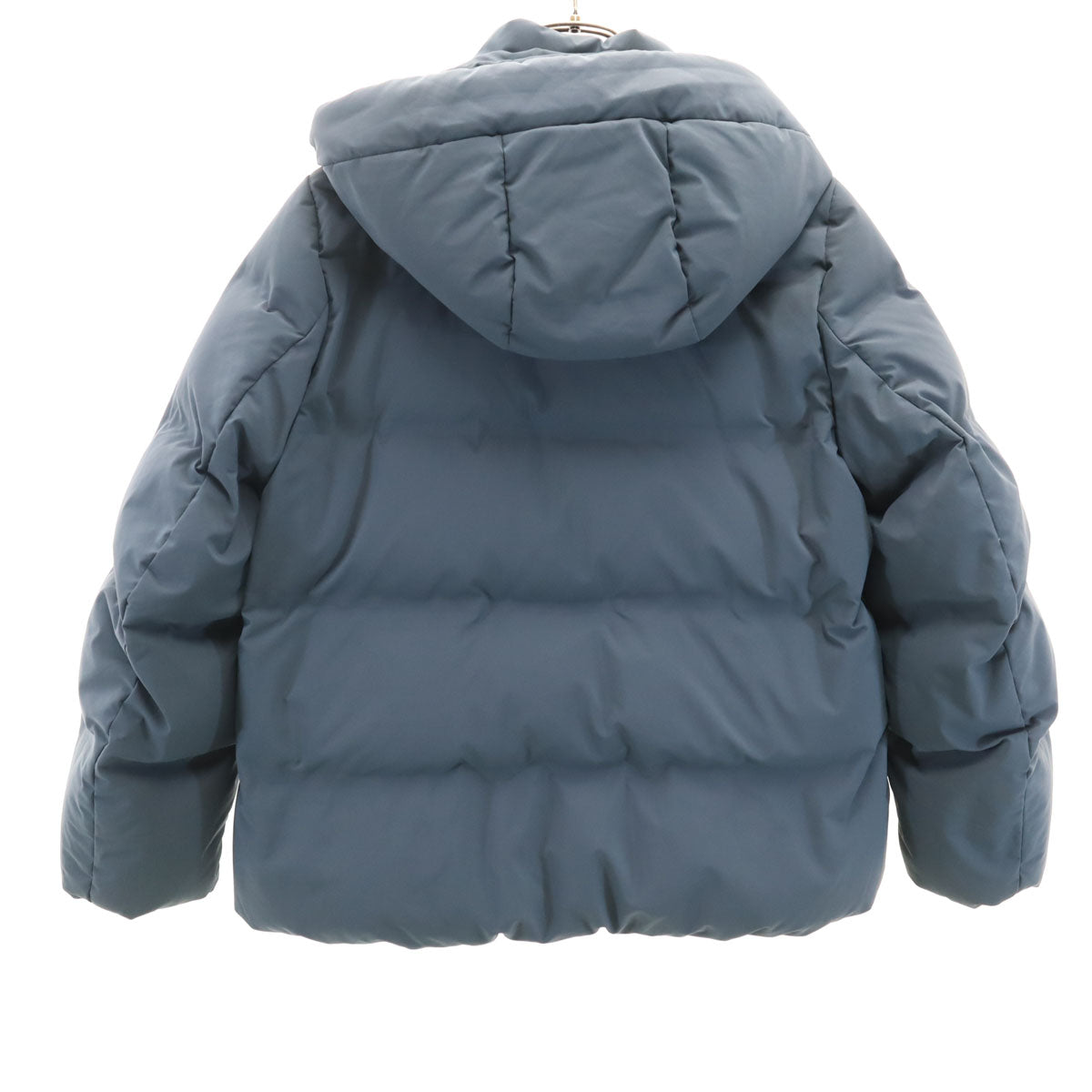 UNIQLO ユニクロ シームレス ダウンジャケット S ブルー系 レディース