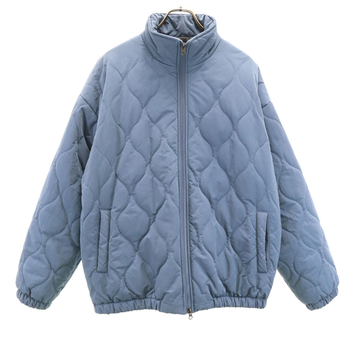 BUTTBILL キルティングジャケット L ブルー系 メンズ