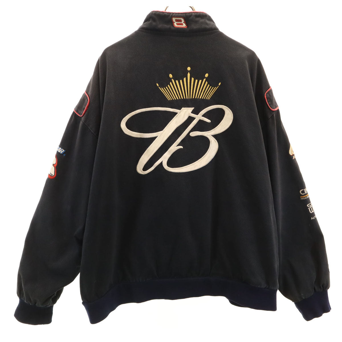 HASE AUTHENTICS ハセオーセンティック 韓国製 バイク レーシング ジャケット 4XL 黒系 ビックサイズ メンズ