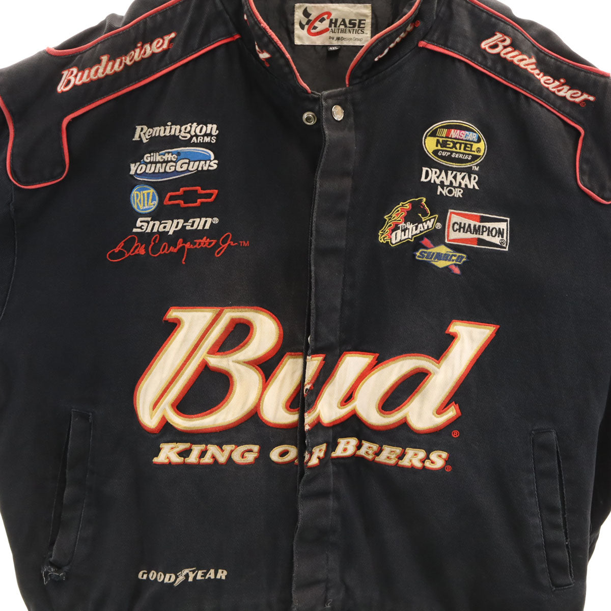 HASE AUTHENTICS ハセオーセンティック 韓国製 バイク レーシング ジャケット 4XL 黒系 ビックサイズ メンズ