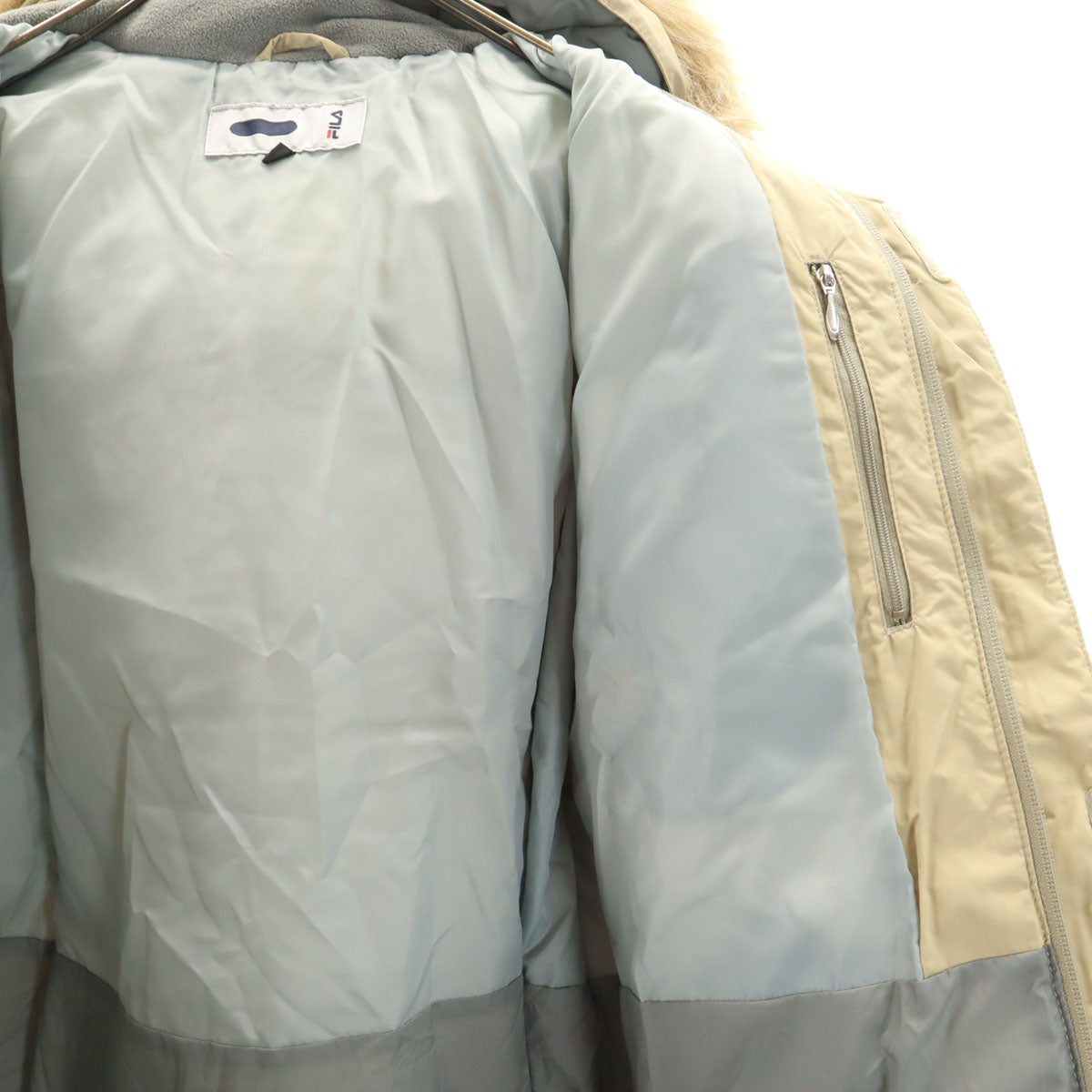 FILA フィラ スノーボード ウェア 上下 セットアップ LL ベージュ系 スキー レディース