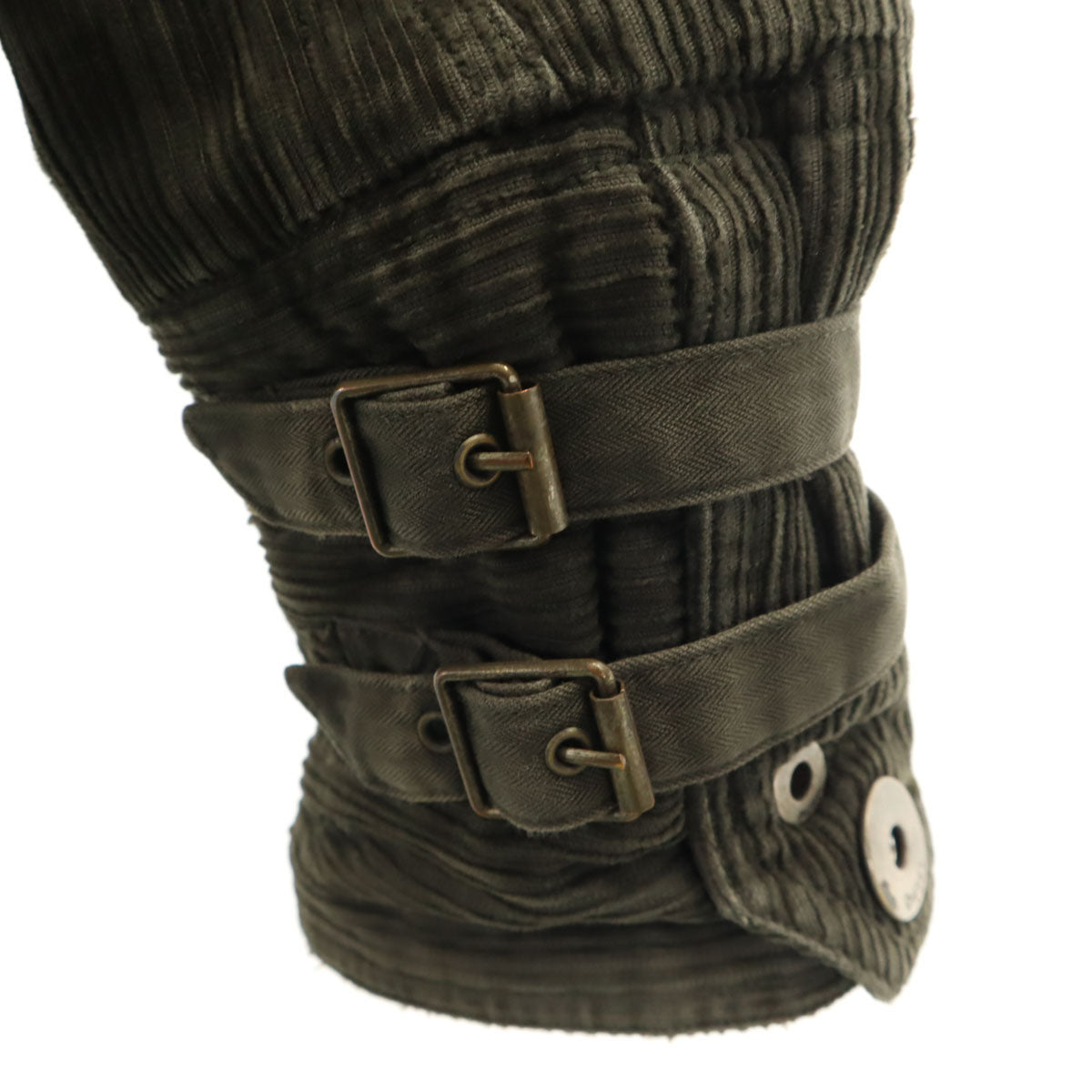 DIESEL ディーゼル コーデュロイジャケット S カーキ ファー襟 レディース