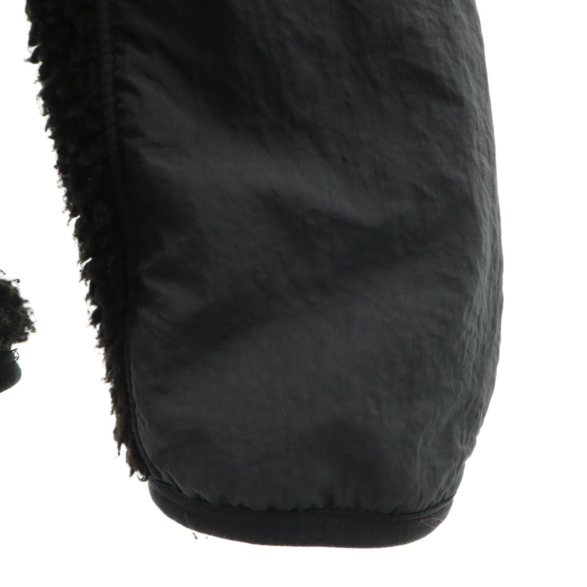 NIKE ナイキ ハーフジップ ボアジャケット M ブラック プルオーバー メンズ