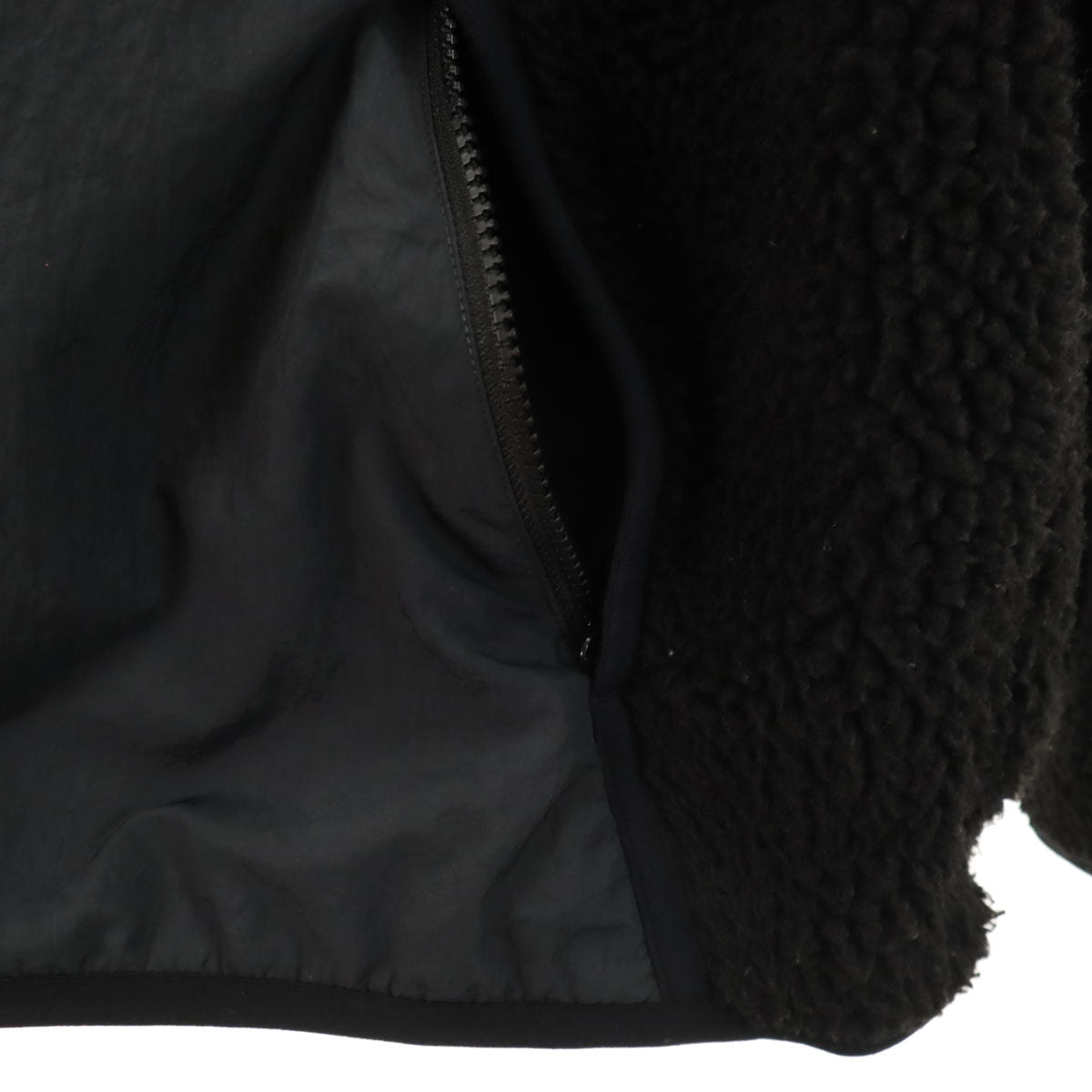 NIKE ナイキ ハーフジップ ボアジャケット M ブラック プルオーバー メンズ