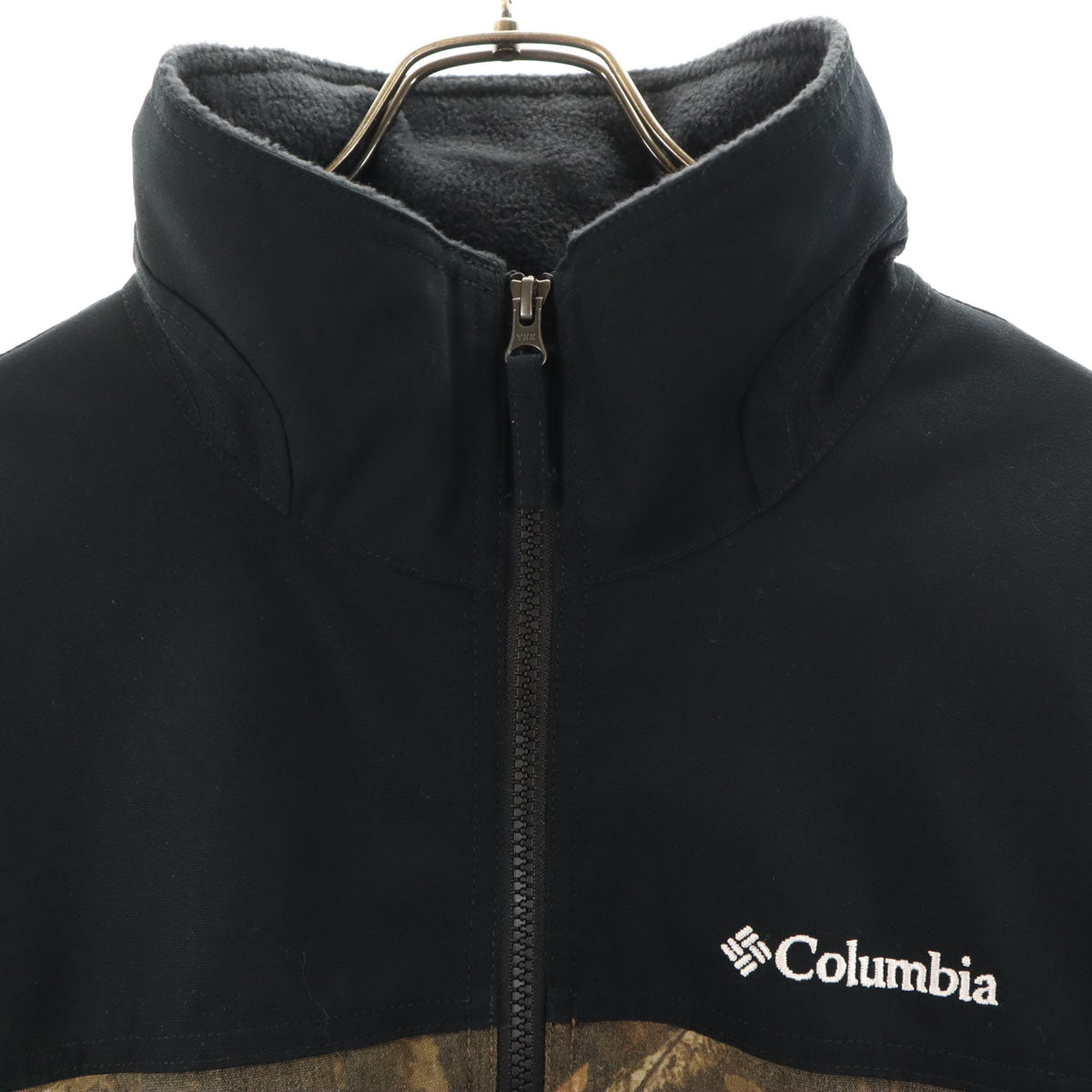 Columbia コロンビア ロマビスタスタンドネック ジャケット M ブラック系 裏フリース アウトドア メンズ