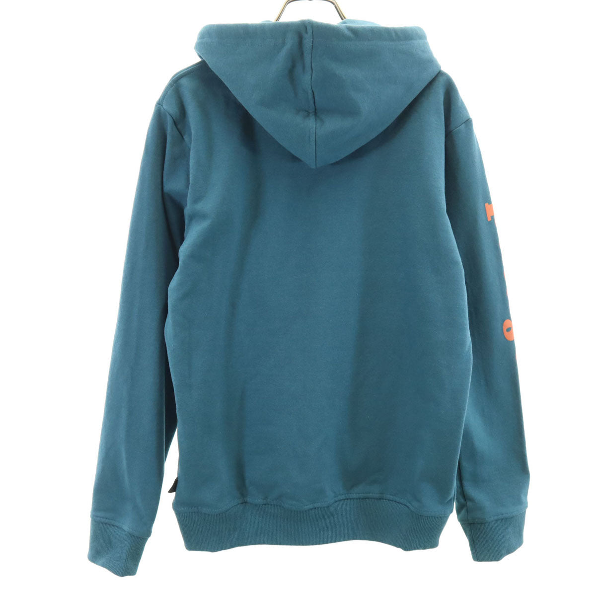 未使用 patagonia パタゴニア 長袖 スウェットパーカー S 青緑 39566SP19 アウトドア 裏起毛 メンズ