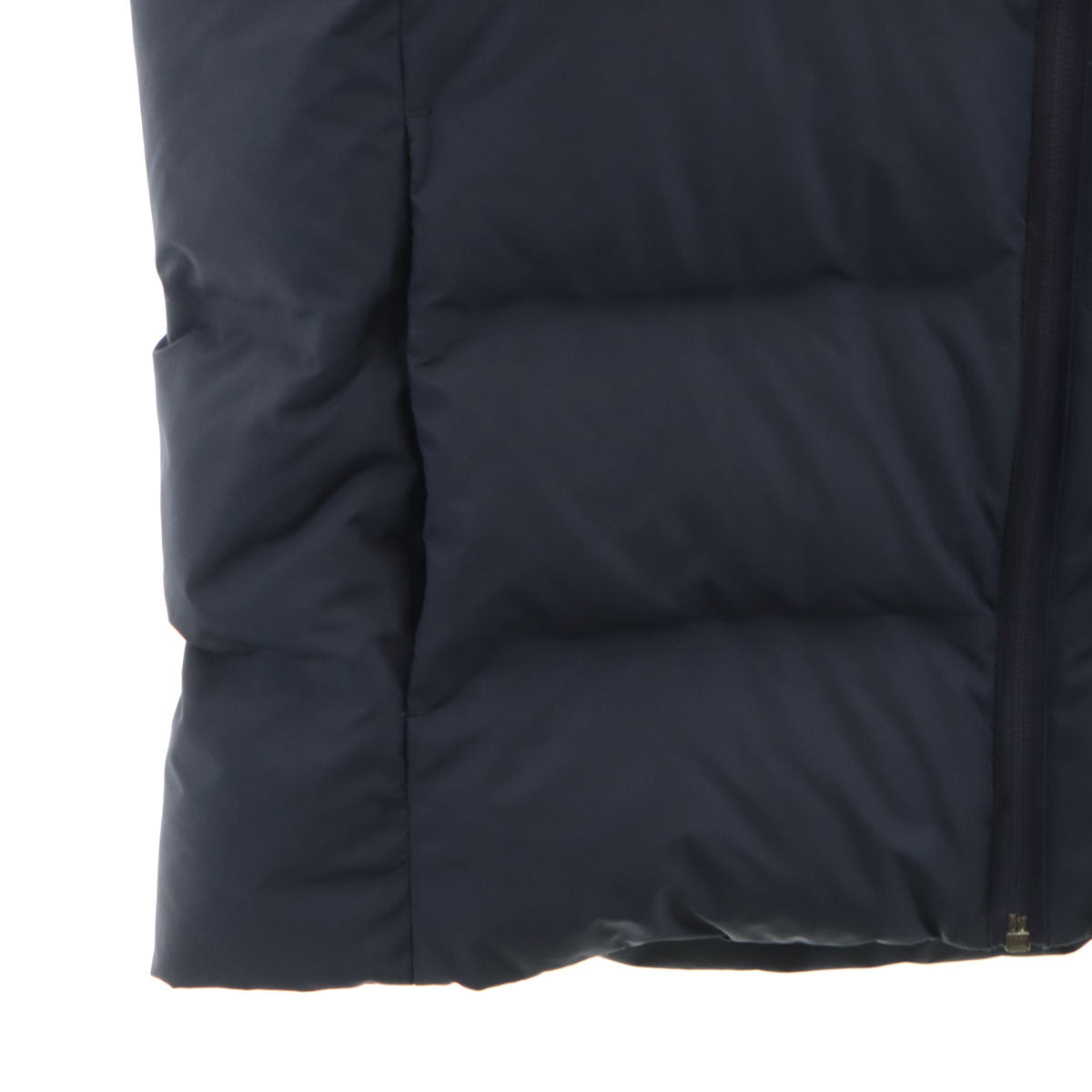 UNIQLO ユニクロ シームレス ダウンジャケット L ネイビー メンズ