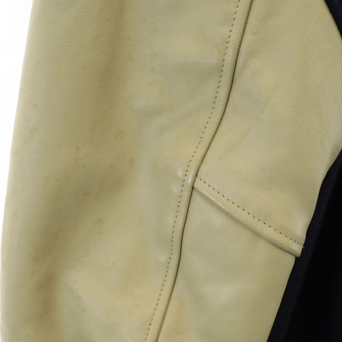 catchball キャッチボール USA製 スカジャン 42 ネイビー メンズ