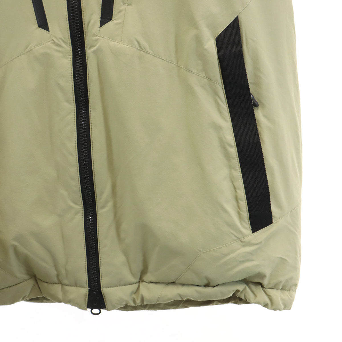 ROGER EGGER ロジャーエーガー ダウンジャケット S カーキ アウトドア メンズ