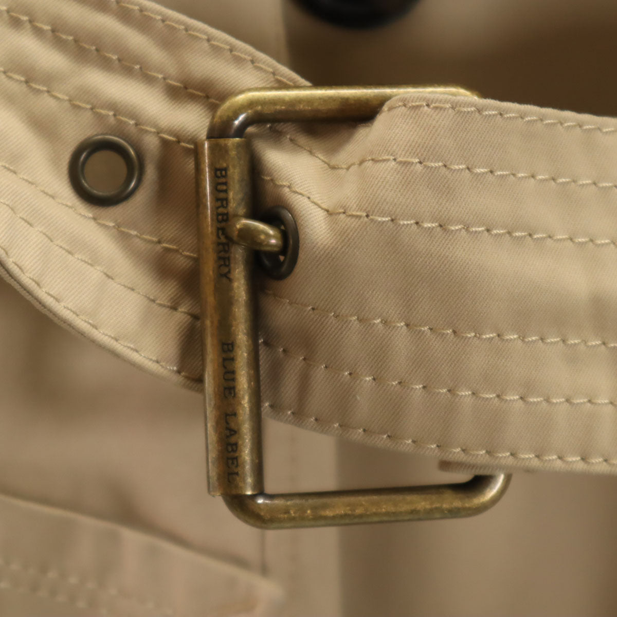 BURBERRY LONDON BLUE LABEL バーバリー ロンドン ブルーレーベル トレンチコート 40 ベージュ 三陽商会 ライナー付き レディース