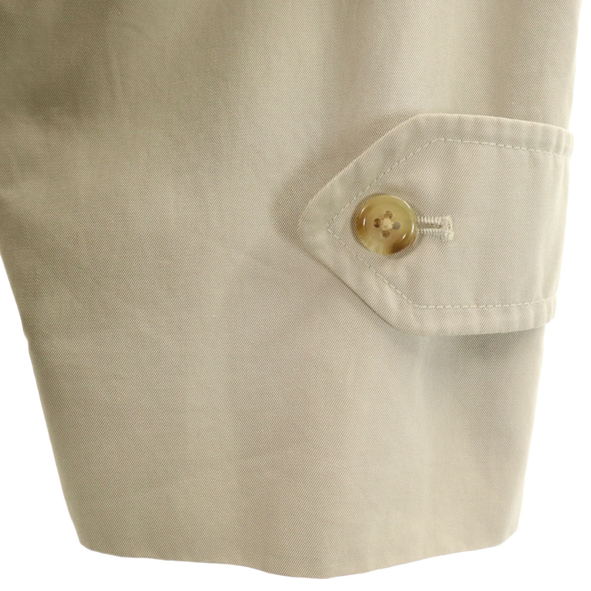 BURBERRY LONDON バーバリーロンドン 日本製 ステンカラーコート 90-165 グレージュ 三陽商会 ライナー付き メンズ