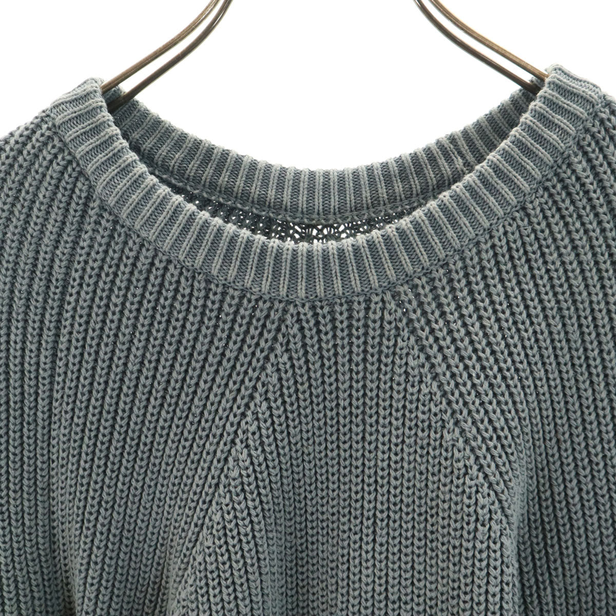 BATONER バトナー 日本製 長袖 ニット 2 グレー セーター メンズ