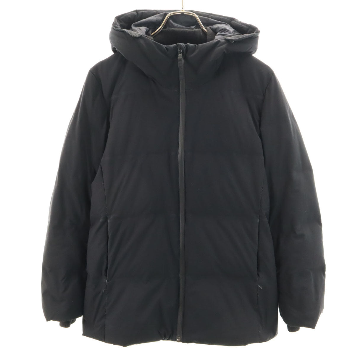 UNIQLO ユニクロ シームレス ダウンジャケット L ブラック レディース 