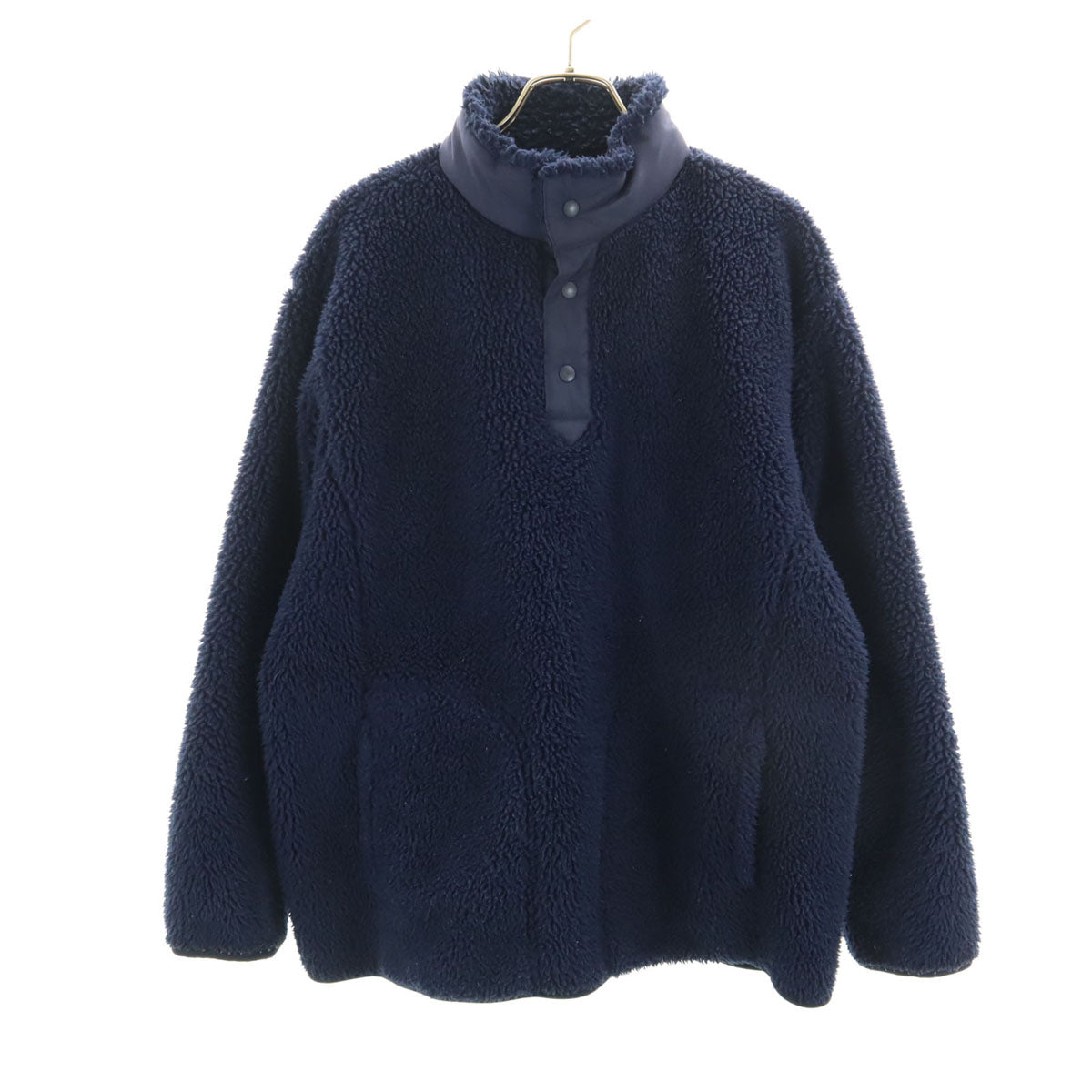 UNIQLO ユニクロ ホワイトマウンテニアリング コラボ フリースジャケット S ネイビー x White Mountaineering プルオーバー メンズ