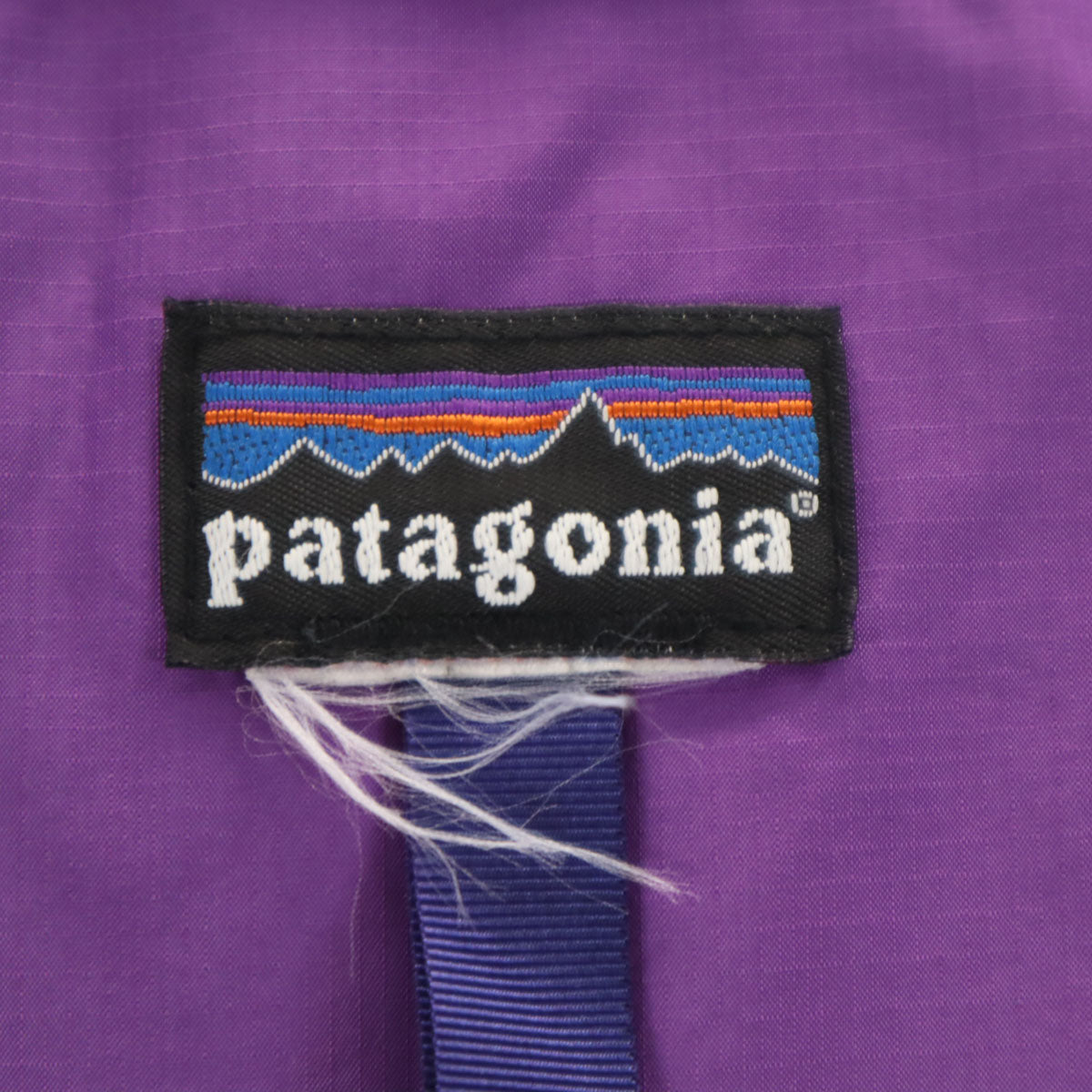 patagonia パタゴニア スノーボード 中綿ジャケット M 10 パープル アウトドア 68395F0 スキー キッズ