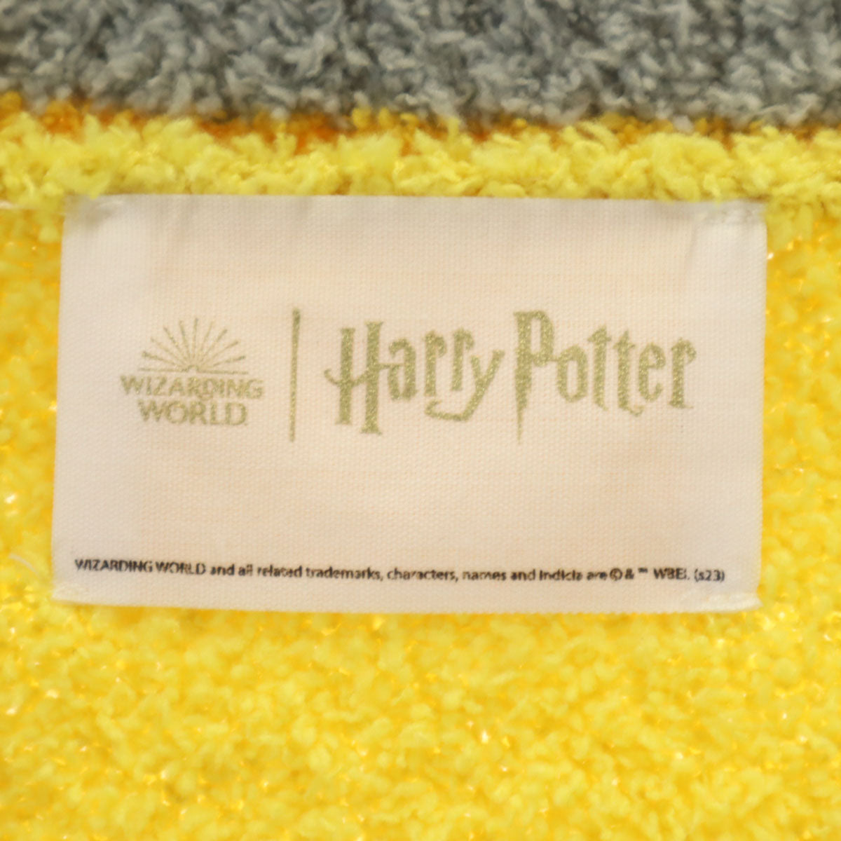 SNIDEL HOME スナイデルホーム HarryPotter ハリーポッター コラボ 長袖 ニットカーディガン F イエロー ルームウェア レディース