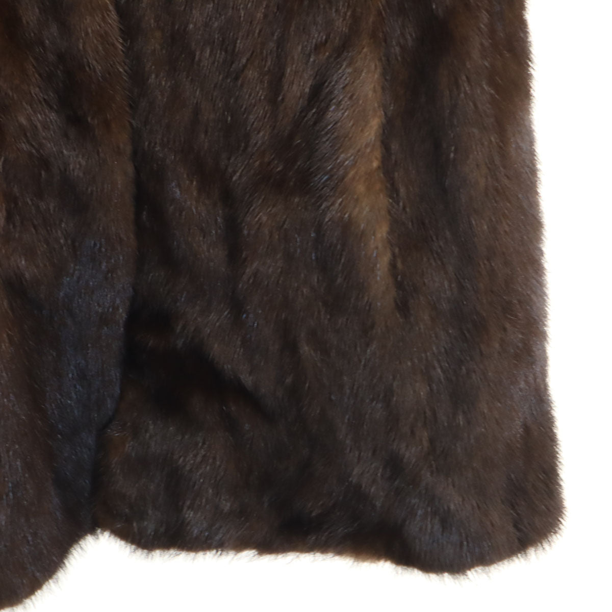 毛皮コート ブラウン系 メンズ