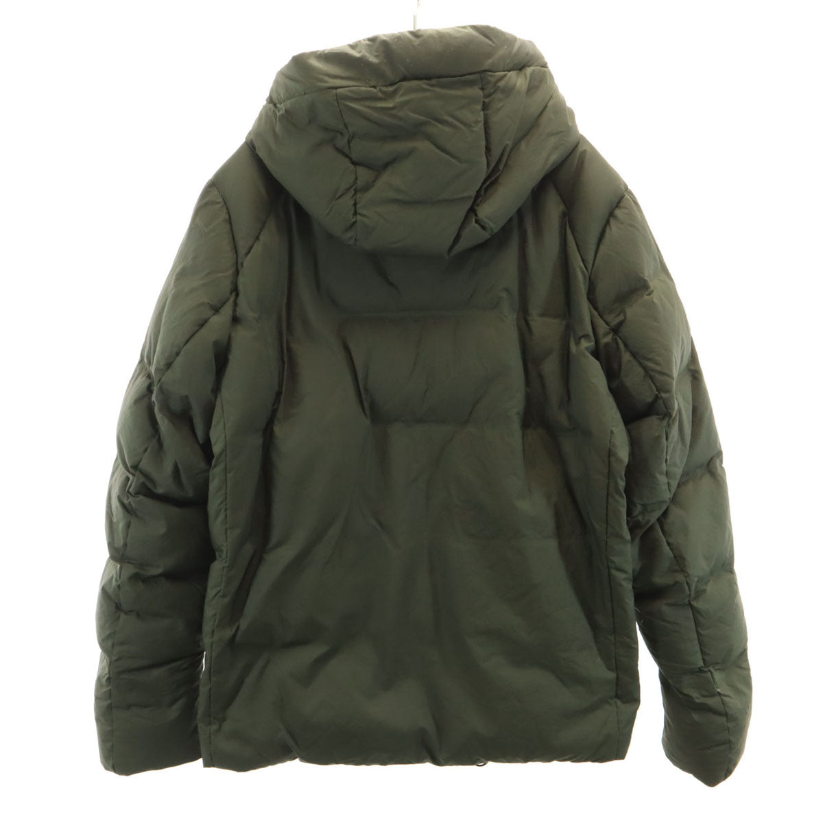 UNIQLO ユニクロ シームレス ダウンパーカー L カーキ メンズ