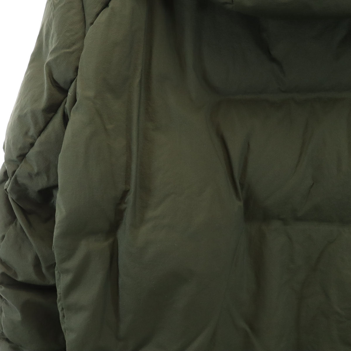 UNIQLO ユニクロ シームレス ダウンパーカー L カーキ メンズ