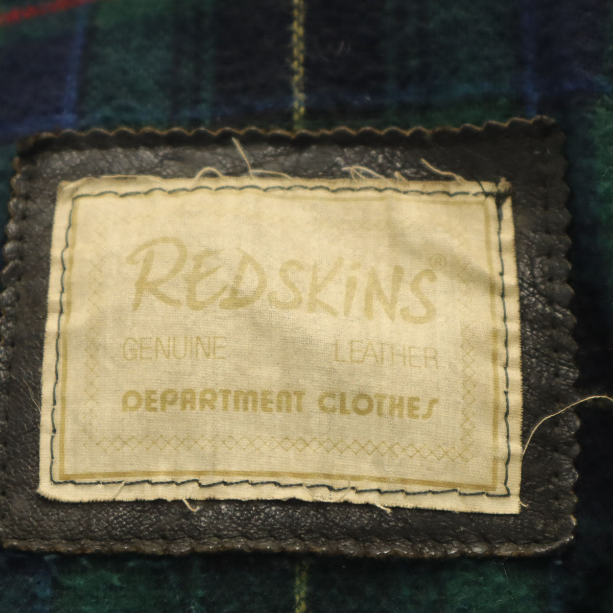 REDSKINS レッドスキンズ 80s 90s オールド レザージャケット ブラウン メンズ