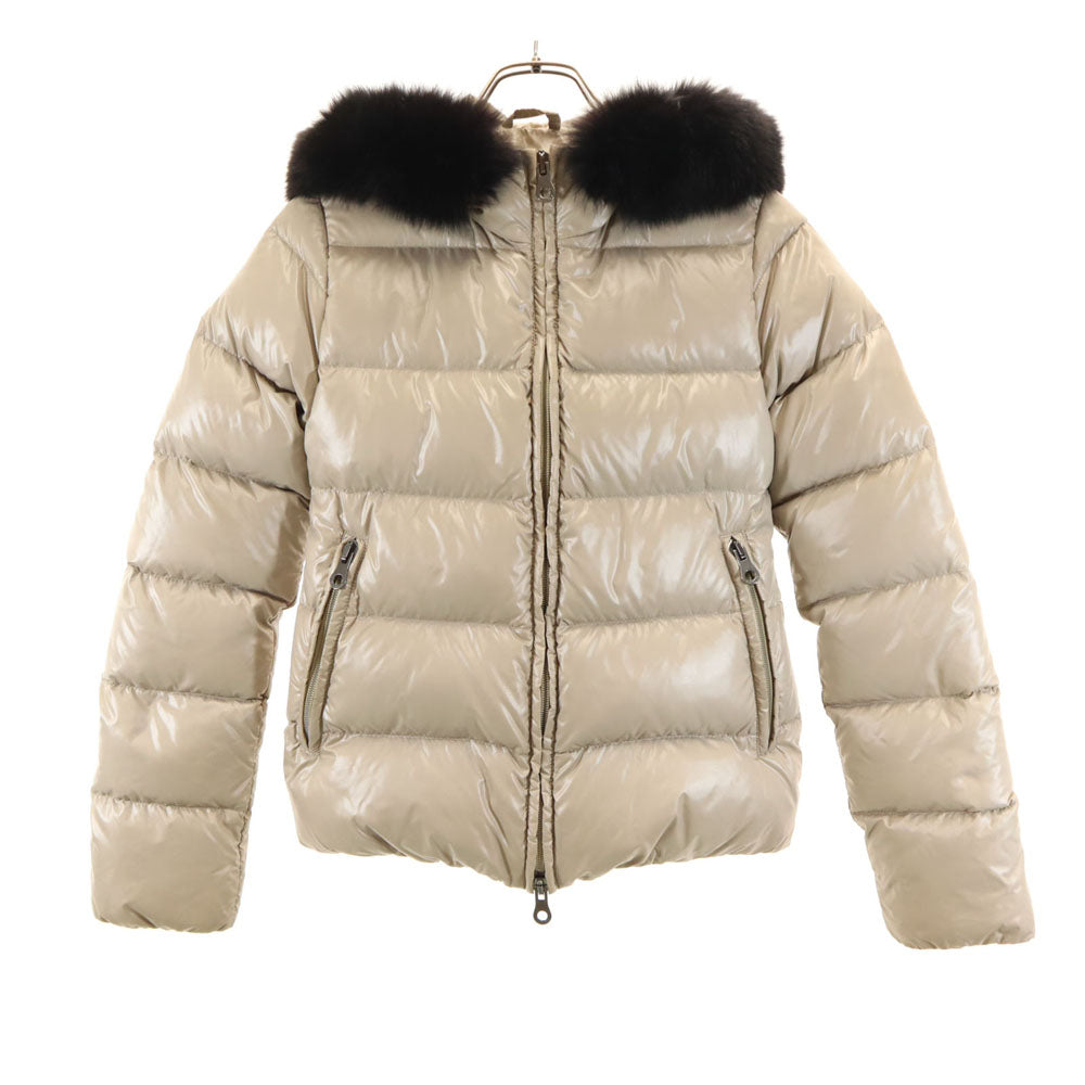 DUVETICA デュベティカ ブルガリア製 アダラ ダウンジャケット 38 ベージュ adhara レディース