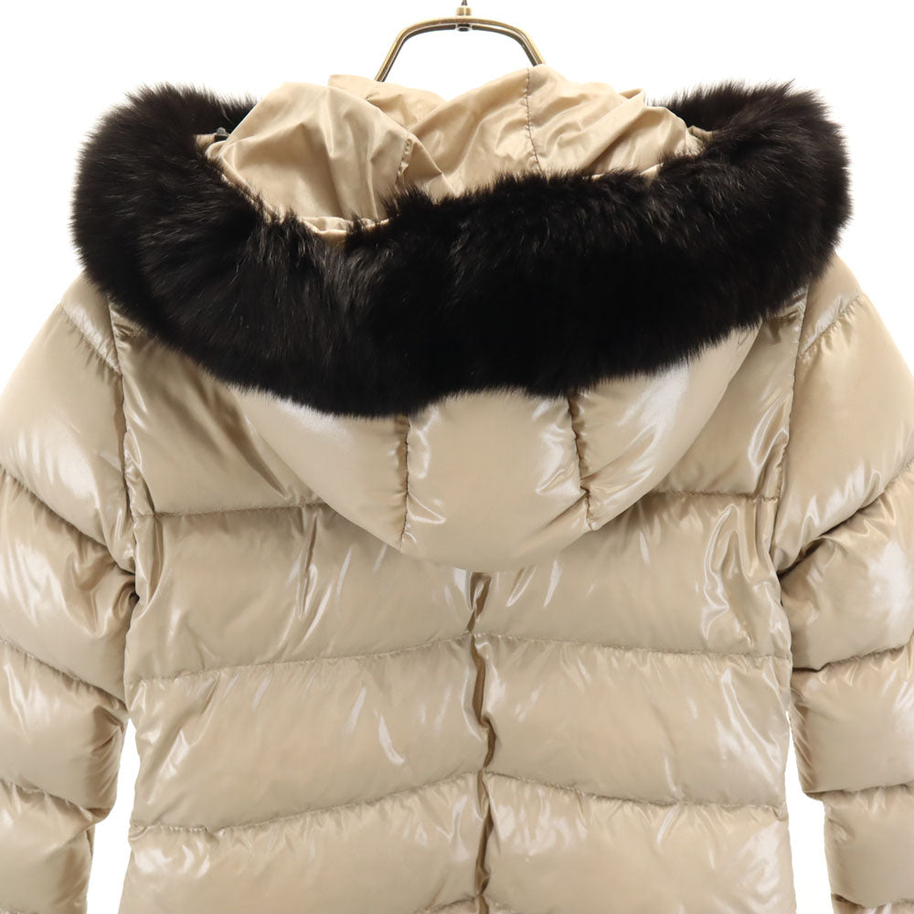 DUVETICA デュベティカ ブルガリア製 アダラ ダウンジャケット 38 ベージュ adhara レディース