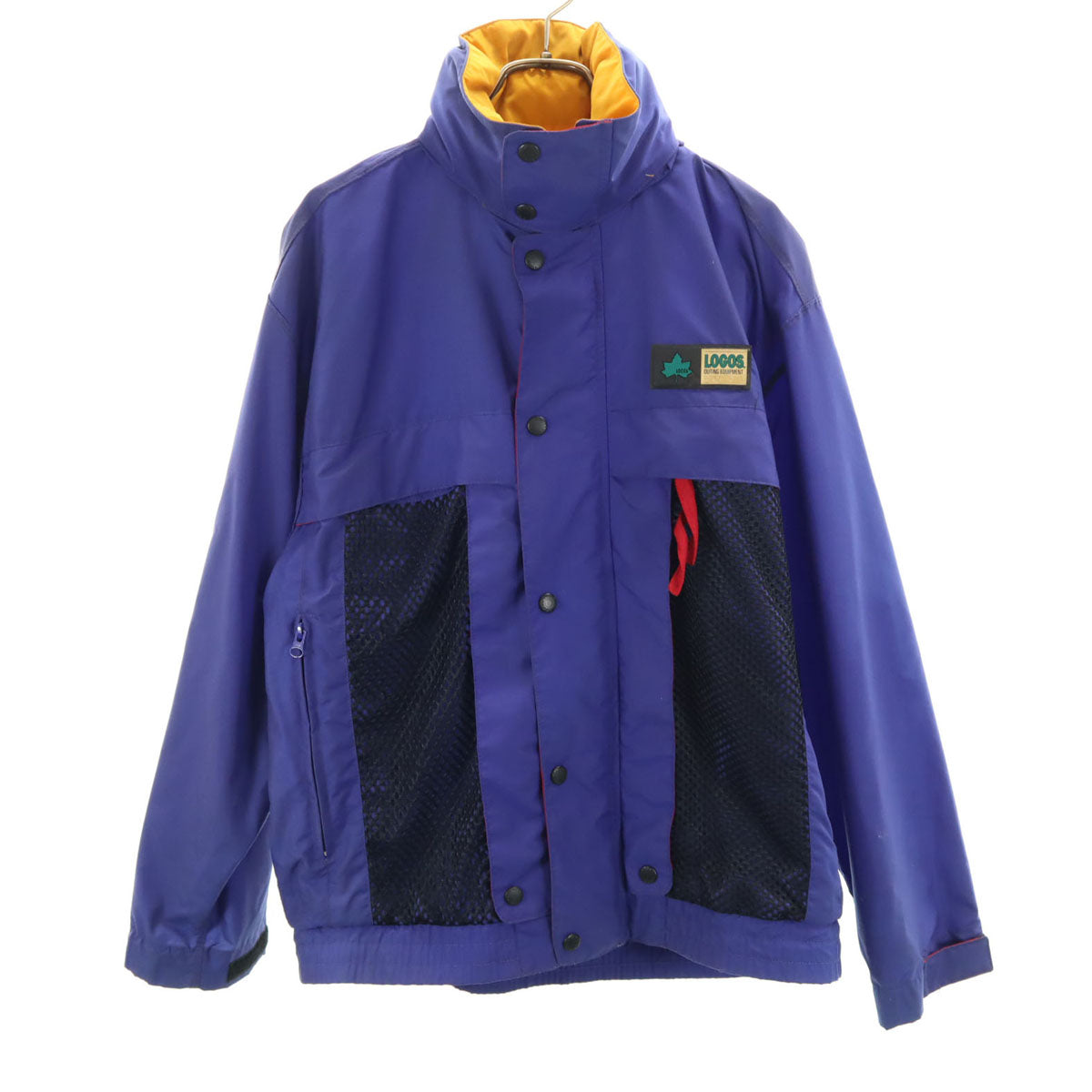 LOGOS ロゴス ナイロンジャケット M 青紫 メンズ