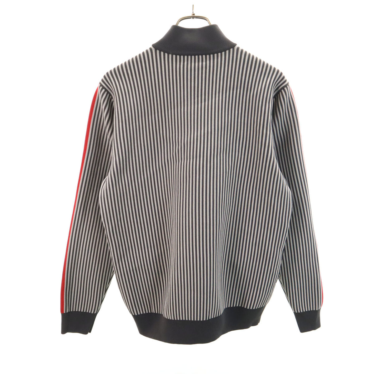 LANVIN SPORT ランバンスポール ストライプ柄 トラックジャケット 40 グレー メンズ