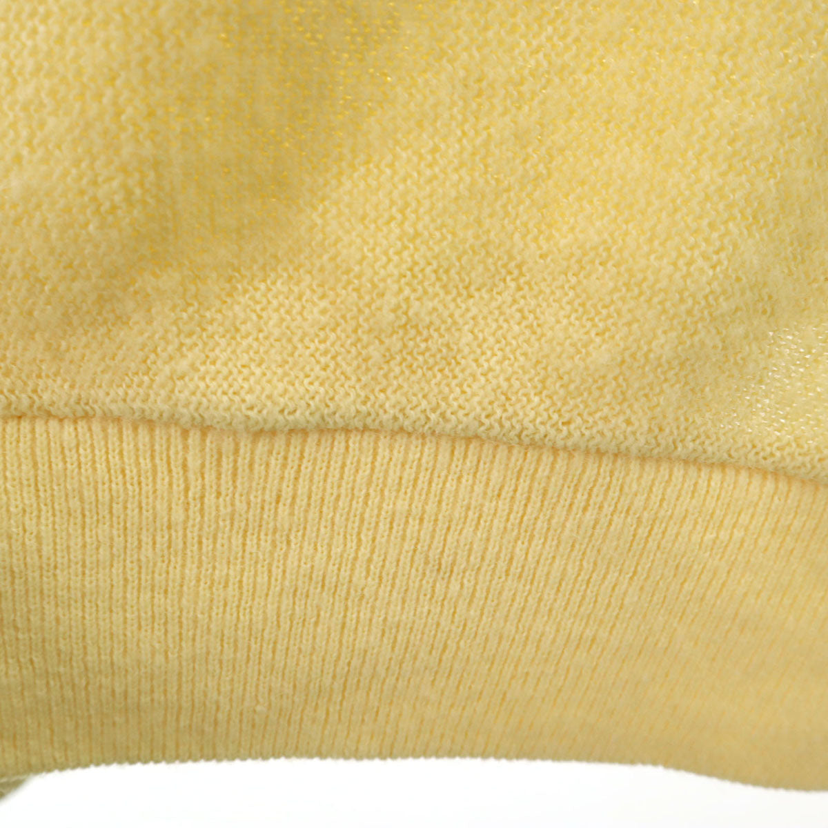 IZOD LACOSTE アイゾッドラコステ 90s USA製 オールド 長袖 Vネック ニットカーディガン S イエロー メンズ