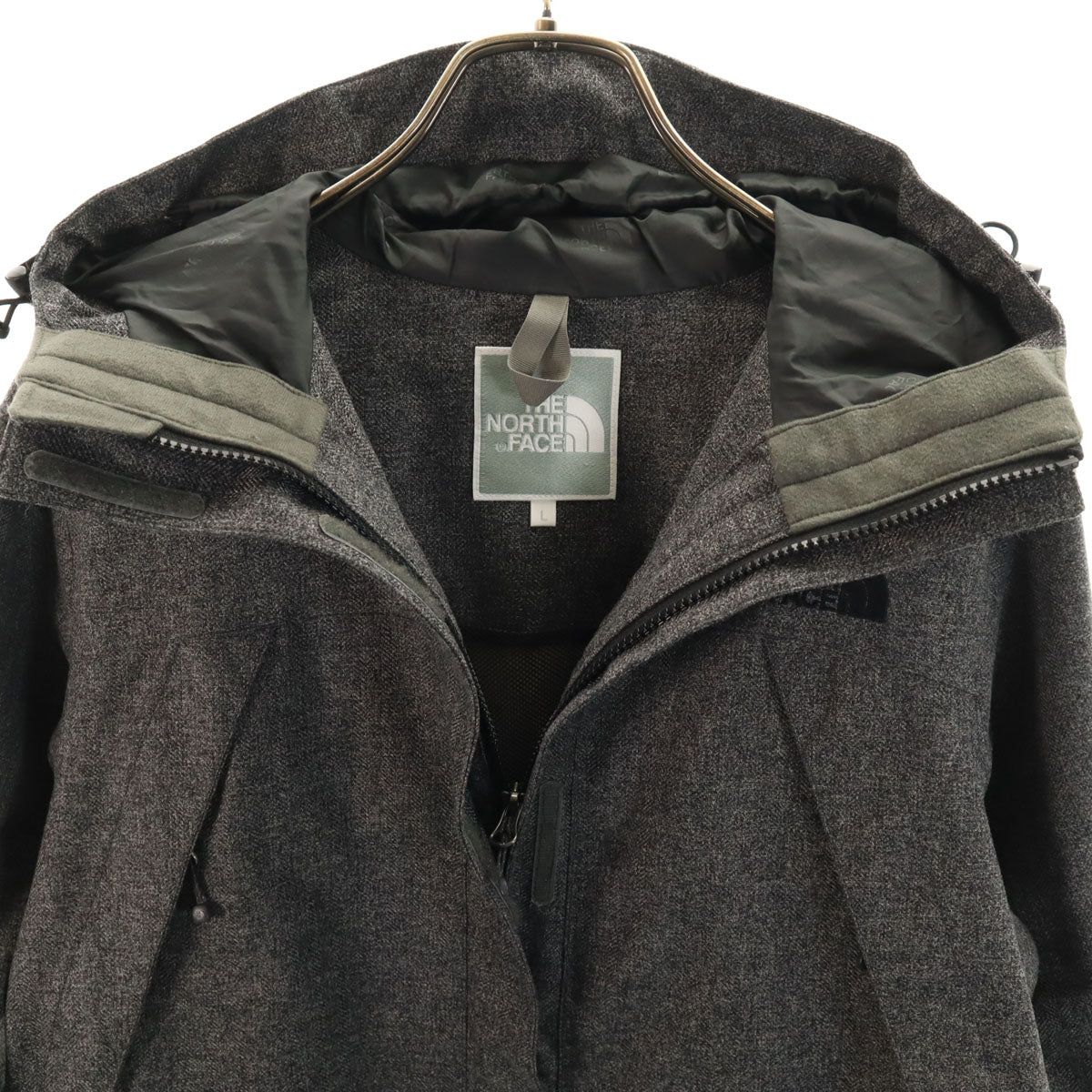 THE NORTH FACE ノースフェイス ノベルティースクープ ジャケット L チャコールグレー NPW61845 アウトドア レディース