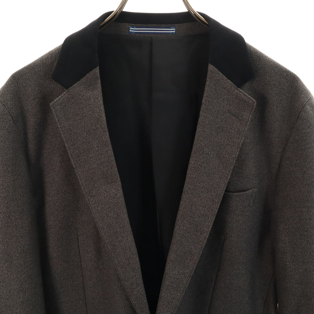 LANVIN en Bleu ランバンオンブルー テーラードジャケット 50 チャコールグレー アンコン メンズ