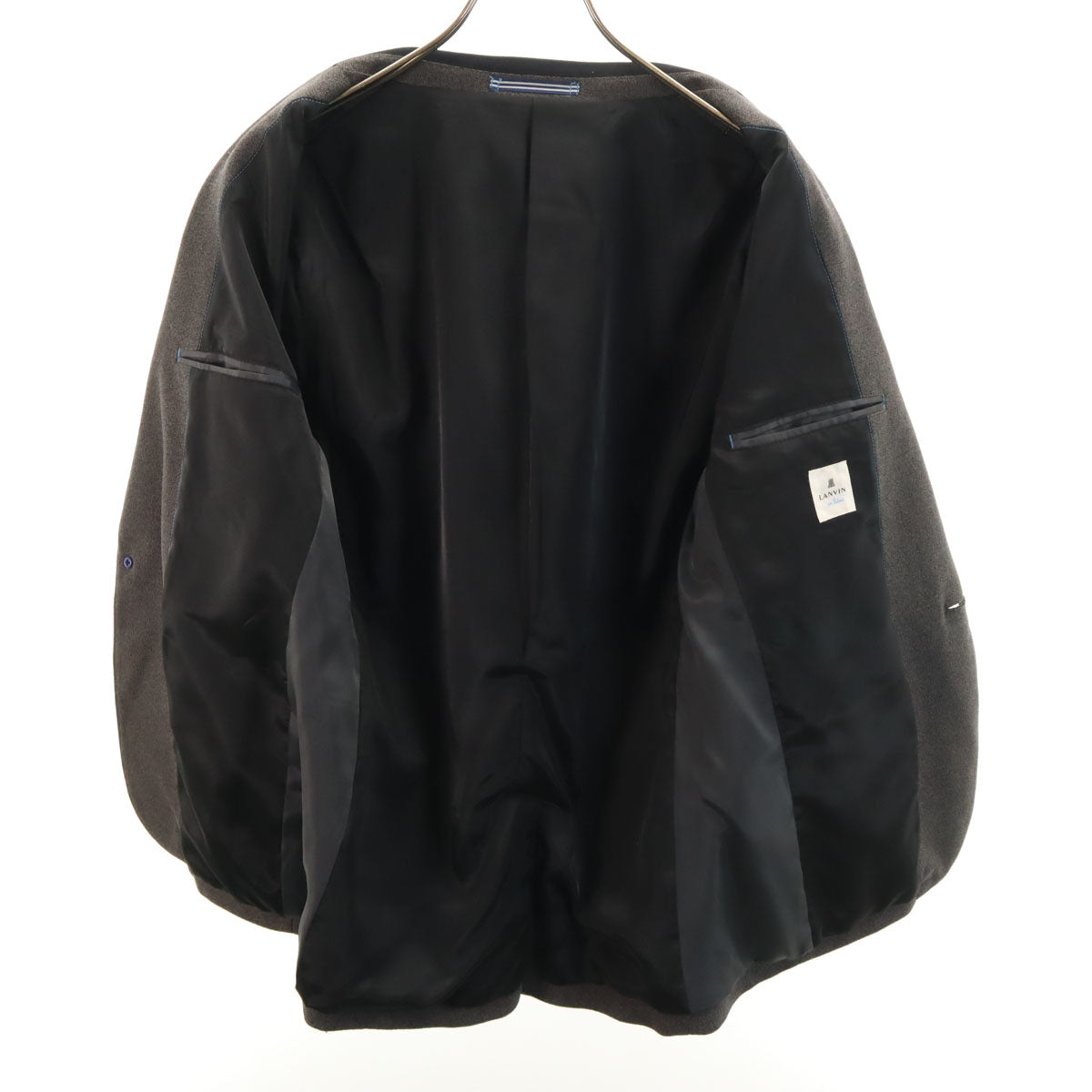 LANVIN en Bleu ランバンオンブルー テーラードジャケット 50 チャコールグレー アンコン メンズ