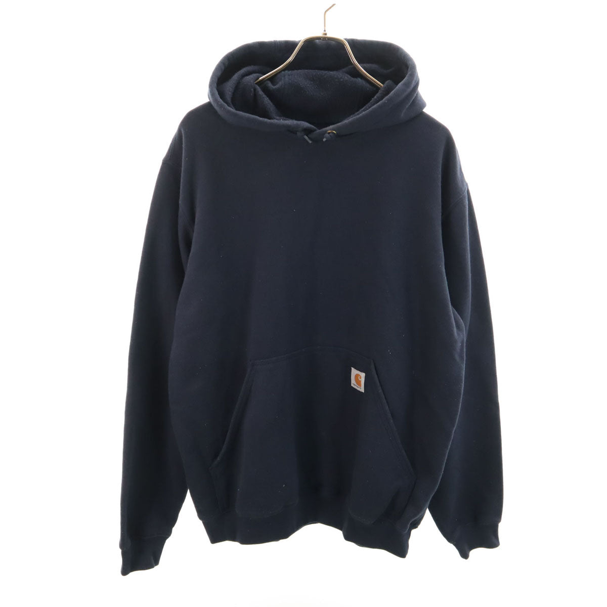 Carhartt カーハート 長袖 スウェットパーカー M ネイビー プルオーバー 裏起毛 メンズ