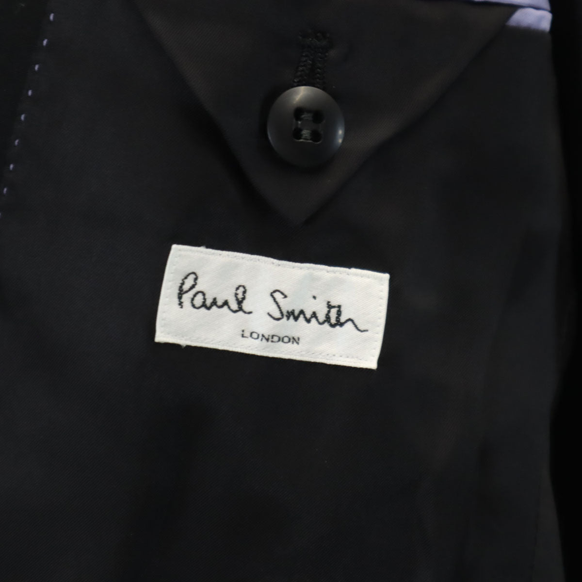 Paul Smith ポールスミス 日本製 テーラードジャケット L ブラック メンズ