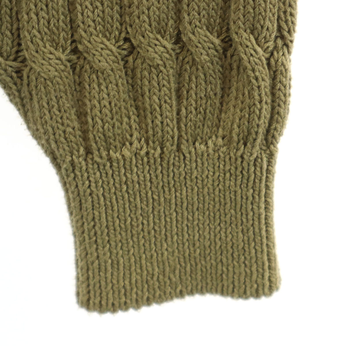 Christian Dior SPORTS クリスチャンディオールスポーツ 90s オールド 長袖 Vネック ニット M オリーブ系 レディース