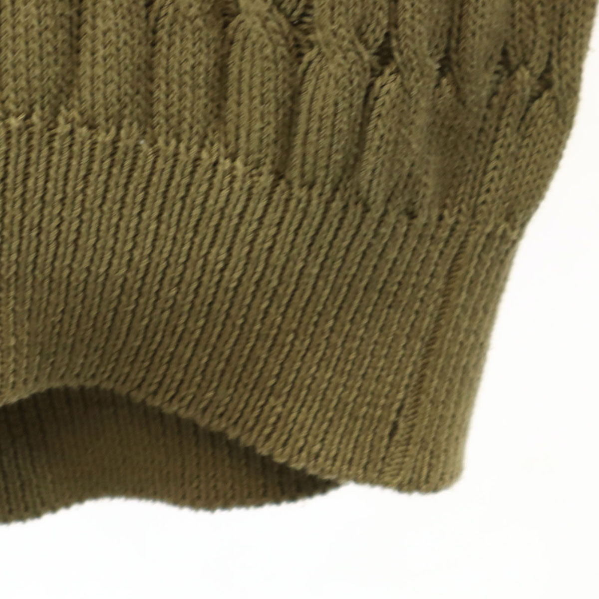 Christian Dior SPORTS クリスチャンディオールスポーツ 90s オールド 長袖 Vネック ニット M オリーブ系 レディース