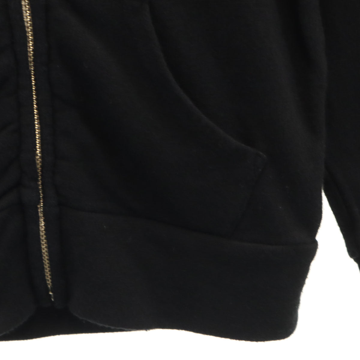 CHROME HEARTS クロムハーツ 長袖 ジップパーカー 4T ブラック キッズ