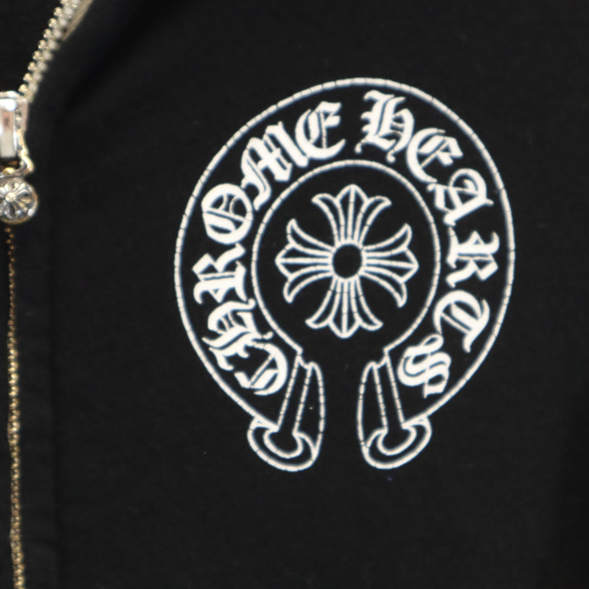 CHROME HEARTS クロムハーツ 長袖 ジップパーカー 4T ブラック キッズ