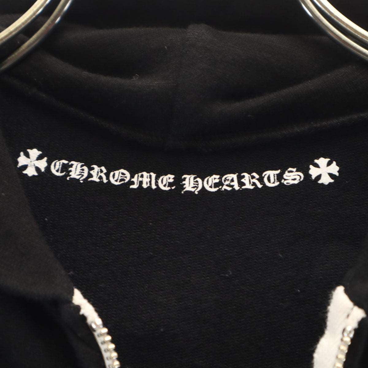 CHROME HEARTS クロムハーツ 長袖 ジップパーカー 4T ブラック キッズ