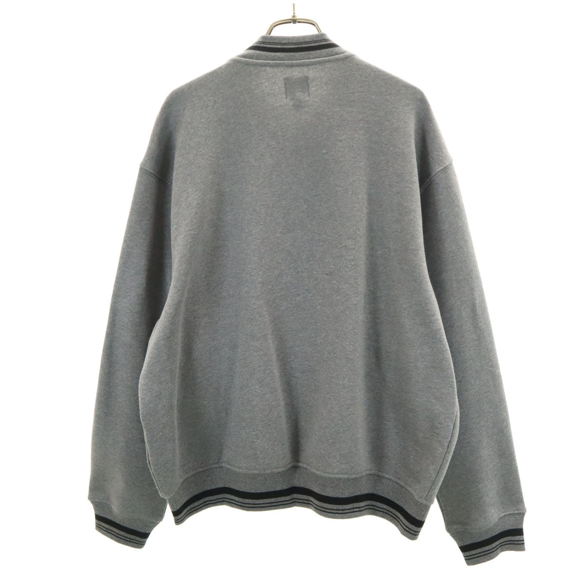 GAP ギャップ スウェット スタジャン S グレー 裏起毛 メンズ